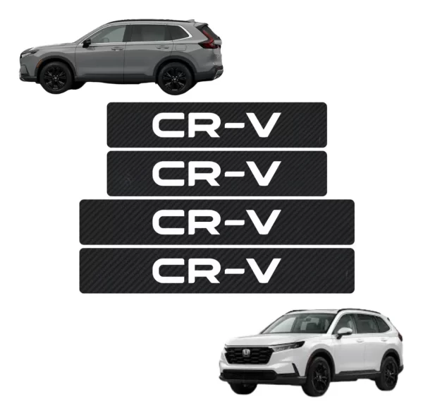 Sticker Protección De Estribos Puertas Para Honda Cr-v