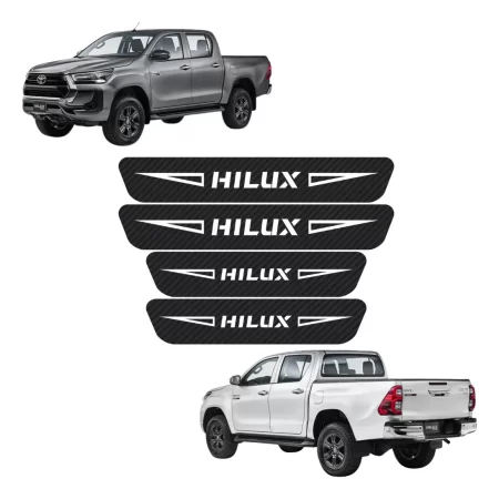Sticker Protector Bl De Estribos Puertas Para Hilux.