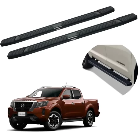 Estribos Mg Para Nissan Np300 Frontier 2016 - 2023 Dob Cab