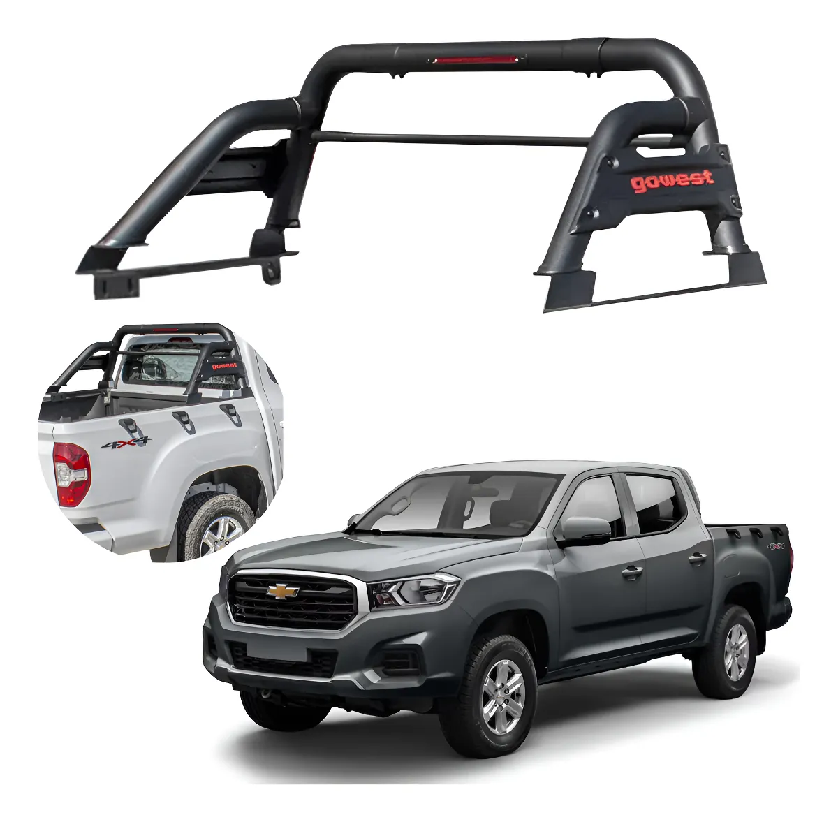 Roll Bar Trail Compatible Con Chevrolet S10 Max 2023 - 2024 - Image 1