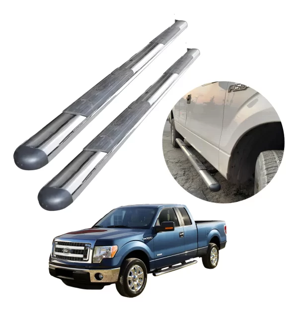 Estribos Gh Para Ford F-150 Cabina Y Media 1999 - 2009