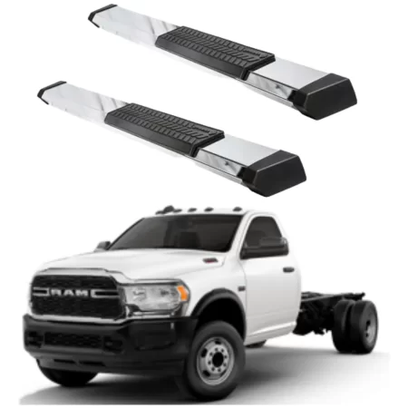 Estribos Serie 500 Ram 2500 4000 Cabina Sencilla 2009 - 2023