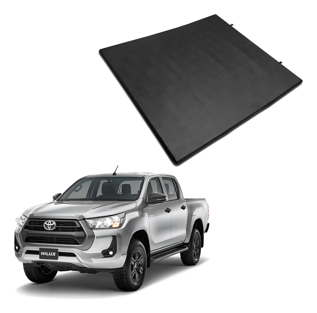 Tapa Cubre Batea Soft Tri Fold Toyota Hilux Revo 2015 - 2019 - Image 1