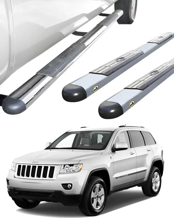 Estribos Gh Cromados Para Jeep Grand Cherokee 2011 - 2013