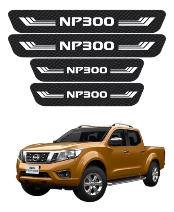 Sticker Protección De Estribos Para Nissan Np300 Diseño 4