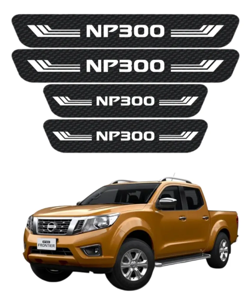 Sticker Protección De Estribos Para Nissan Np300 Diseño 4 - Image 1