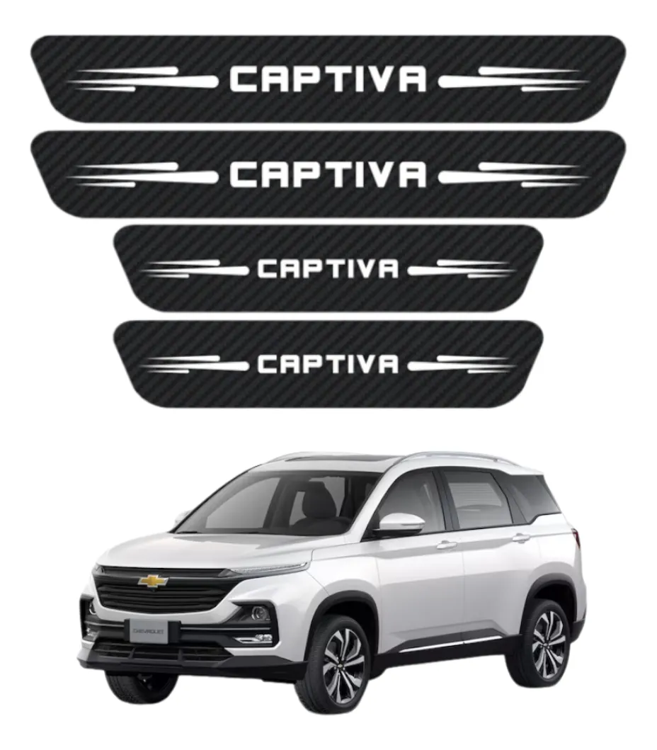 Sticker Protección De Estribos Para Chevrolet Captiva - Image 1