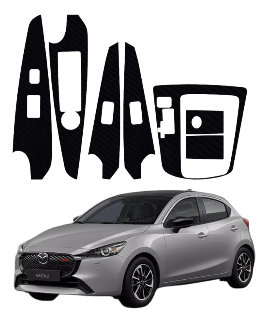 Kit Sticker Panel Central / Puertas Mazda 2 2022 2023 2024 - Image 1