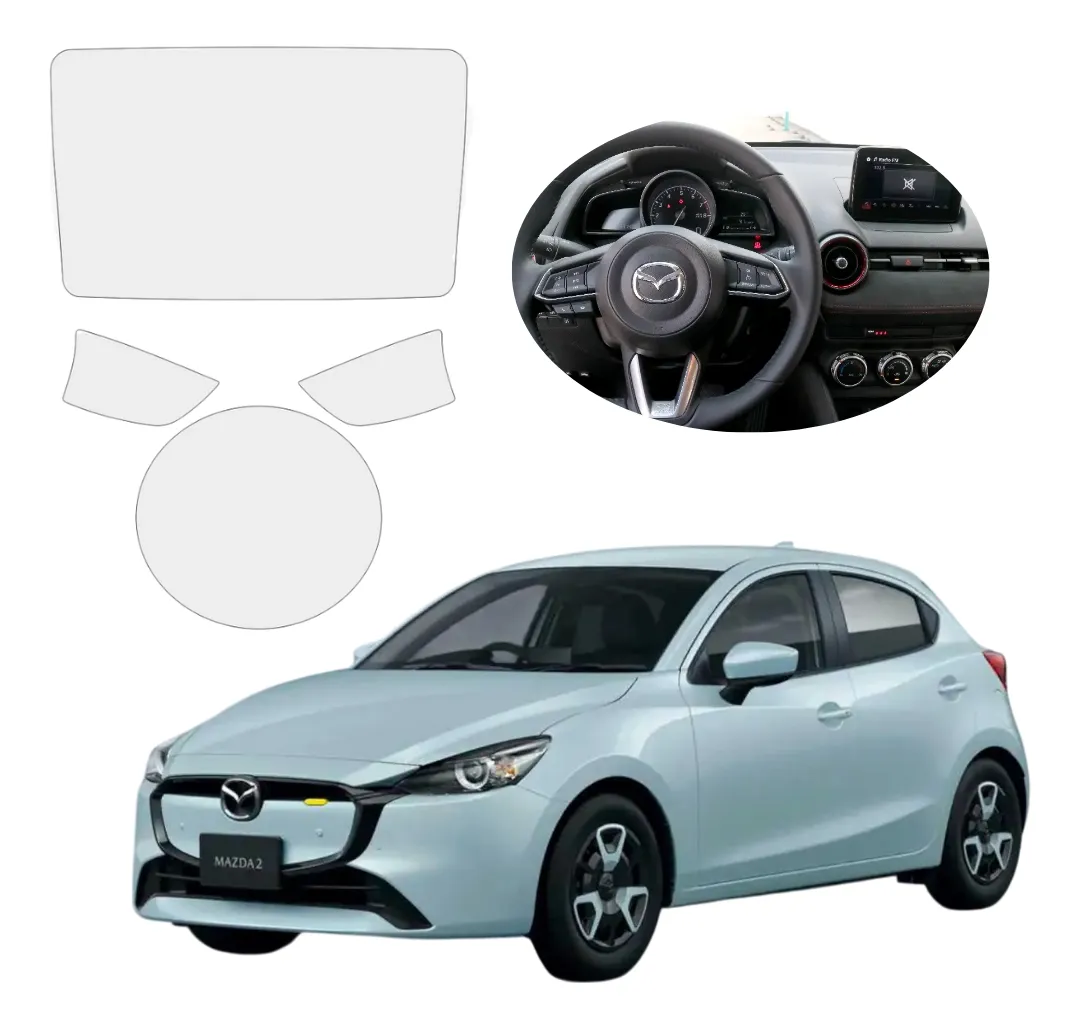 Protecciòn Ppf Pantalla Y Cluster Mazda 2 2024 - Image 1