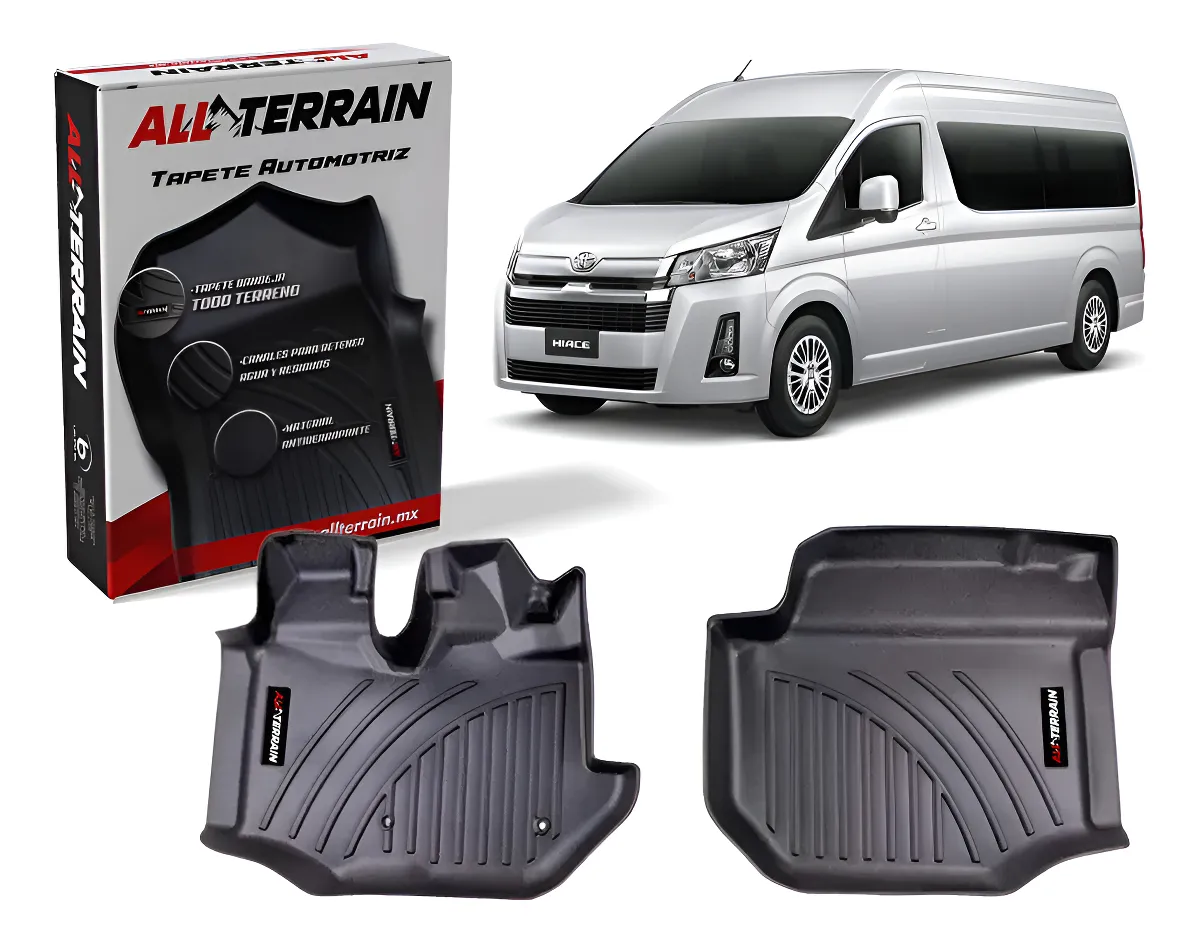 Juego De Tapetes All Terrain Para Toyota Hiace 2011 2023 - Image 1