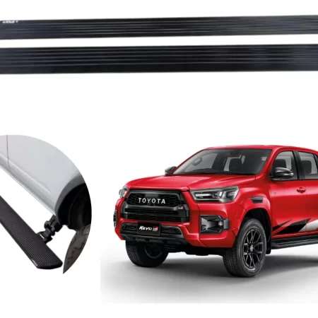 Estribos Electricos Para Toyota Hilux 2015-2024 Doble Cabina