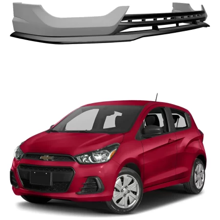 Spoiler Delantero Con Splitter Chevrolet Spark 2017 - 2018