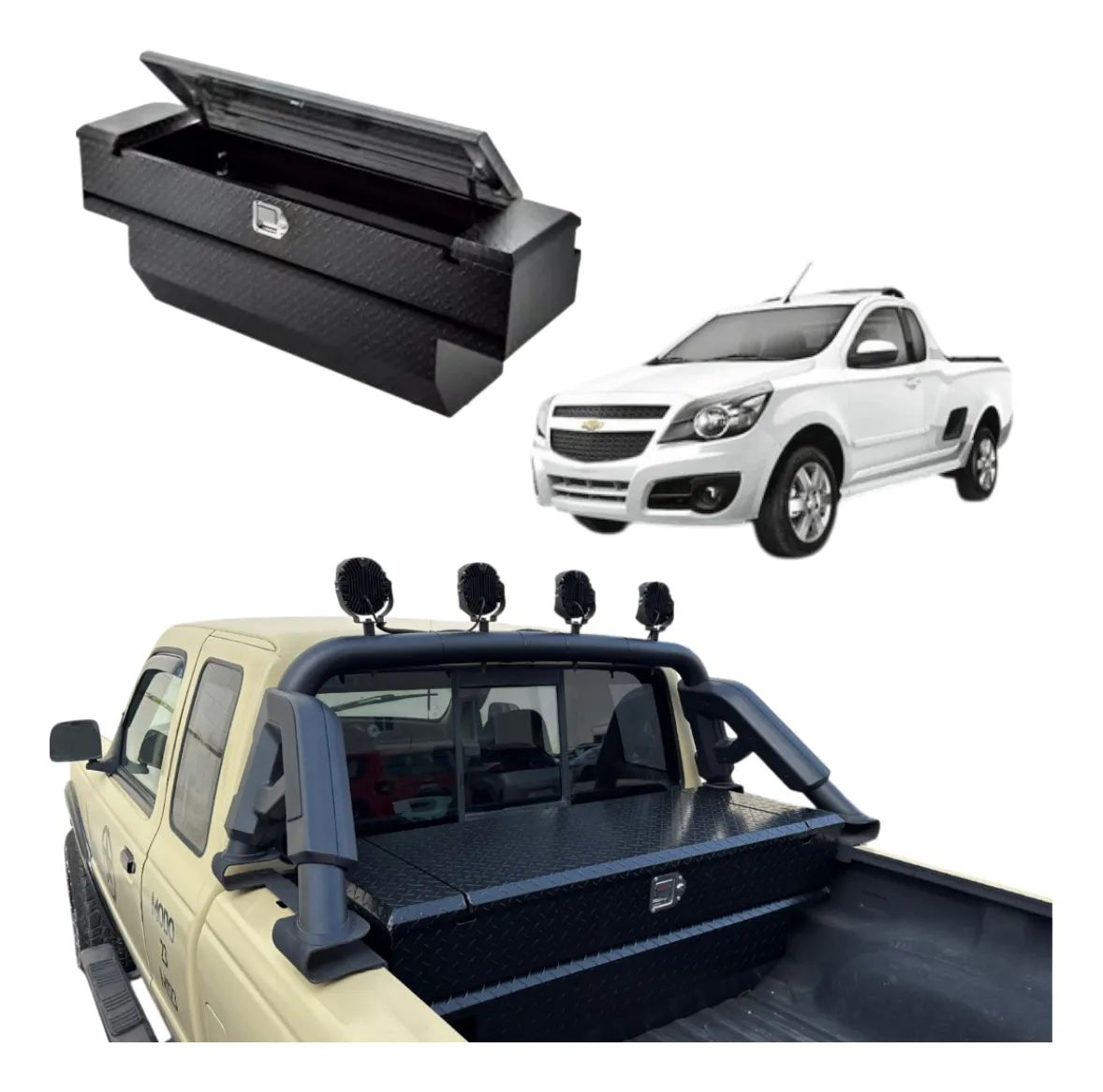 Caja Herramientas Para Chev Tornado 2004 - 2024 C/ Roll Bar. - Image 1