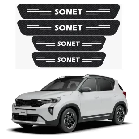 Sticker Protección De Estribos Puertas Kia Sonet