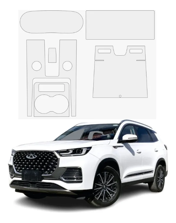 Protección Ppf Pantalla Cluster Panel Para Tiggo 8 Pro 2023