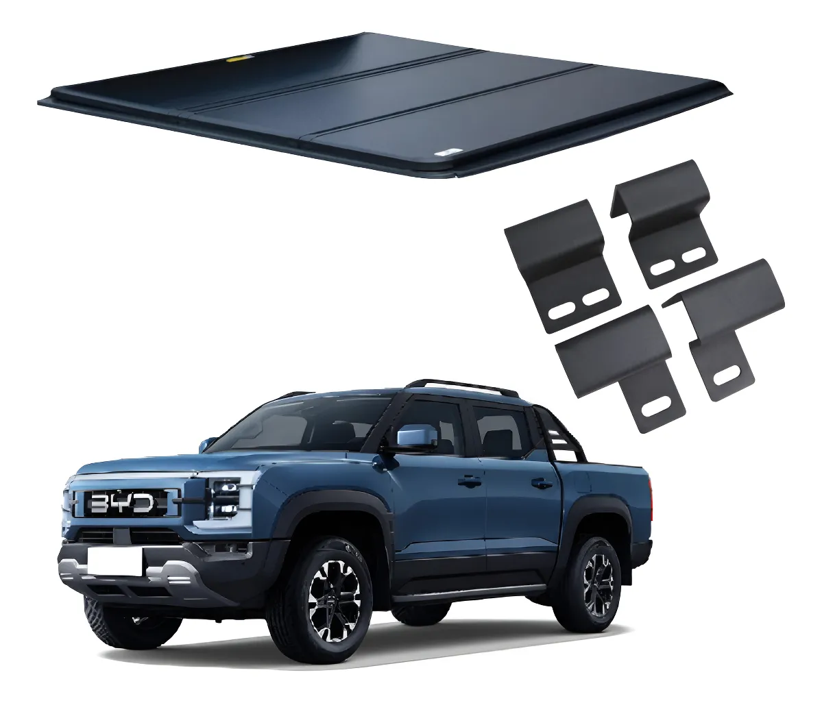 Tapa Batea Trifold C/adaptacion Para Roll Bar Byd Shark 2025 - Image 1