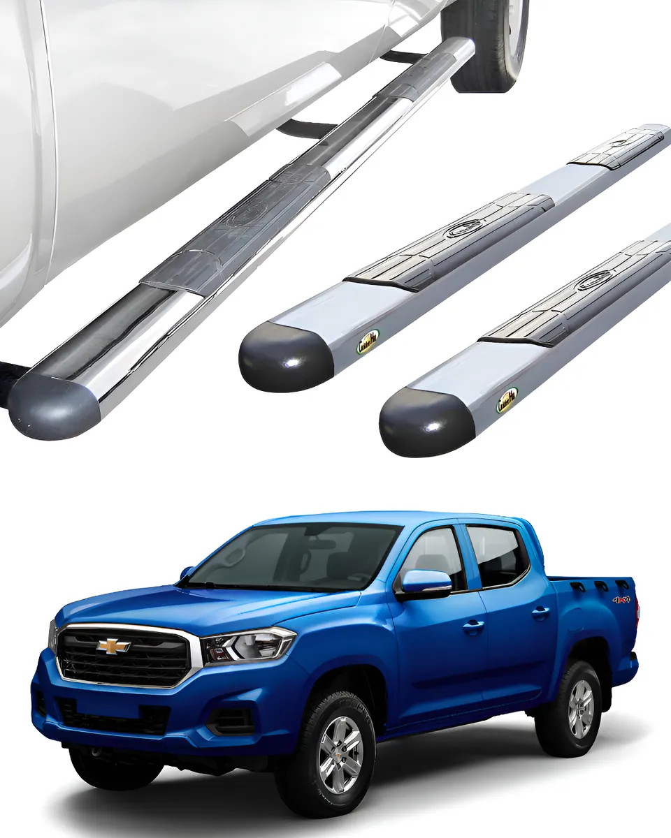 Estribos Gh Cromados Para Chevrolet S10 Max 2024 - 2025 - Image 1