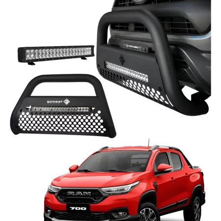 Combo Burrera Rage Para Ram 1200 2024 - 2025 + 2 Faros Led