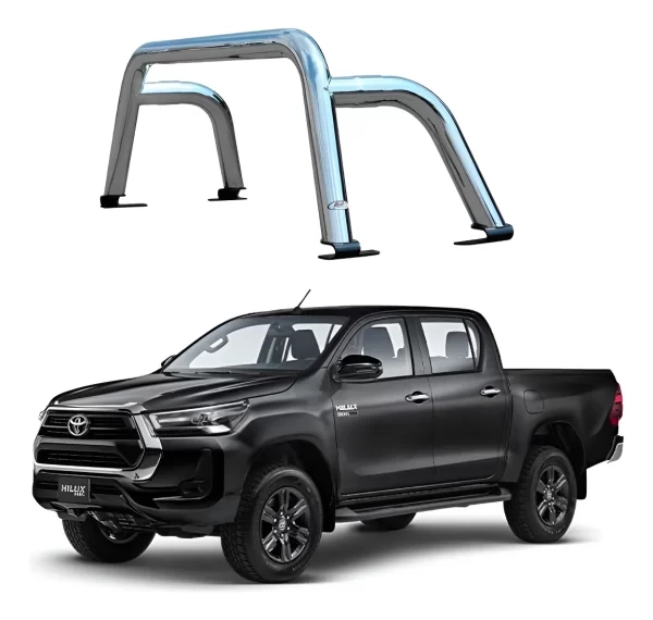 Roll Bar Pasamanos Toyota Hilux 2016 - 2021 Sport Antivuelco