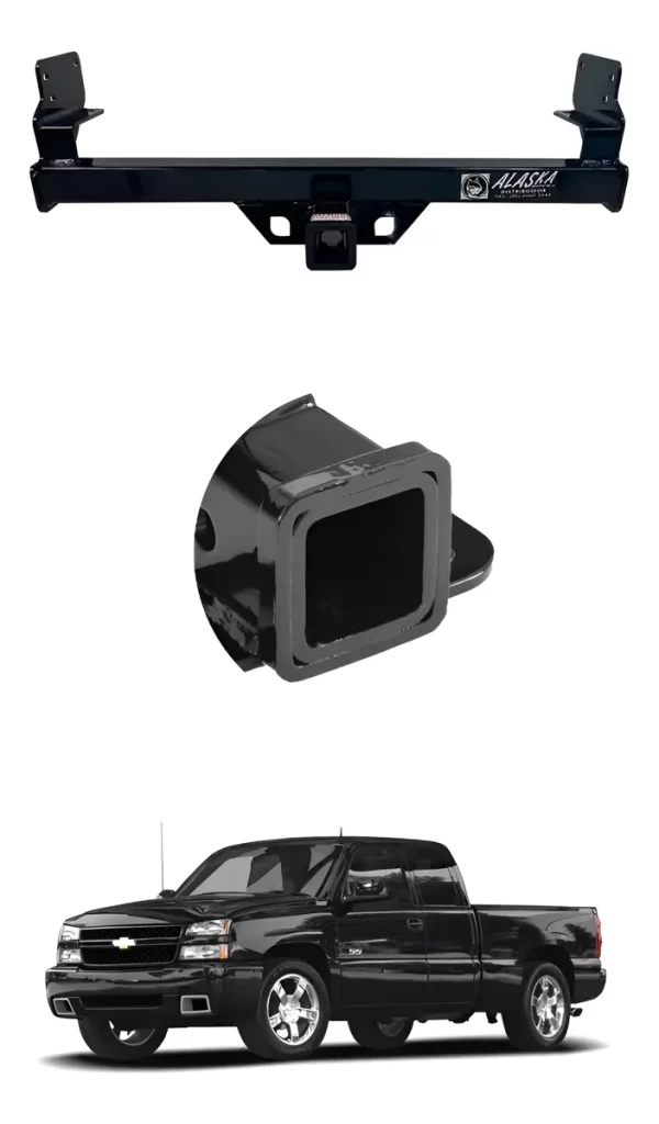 Tirón Arrastre Cv Pick Up Cheyenne Silverado 2007-2013 Negro