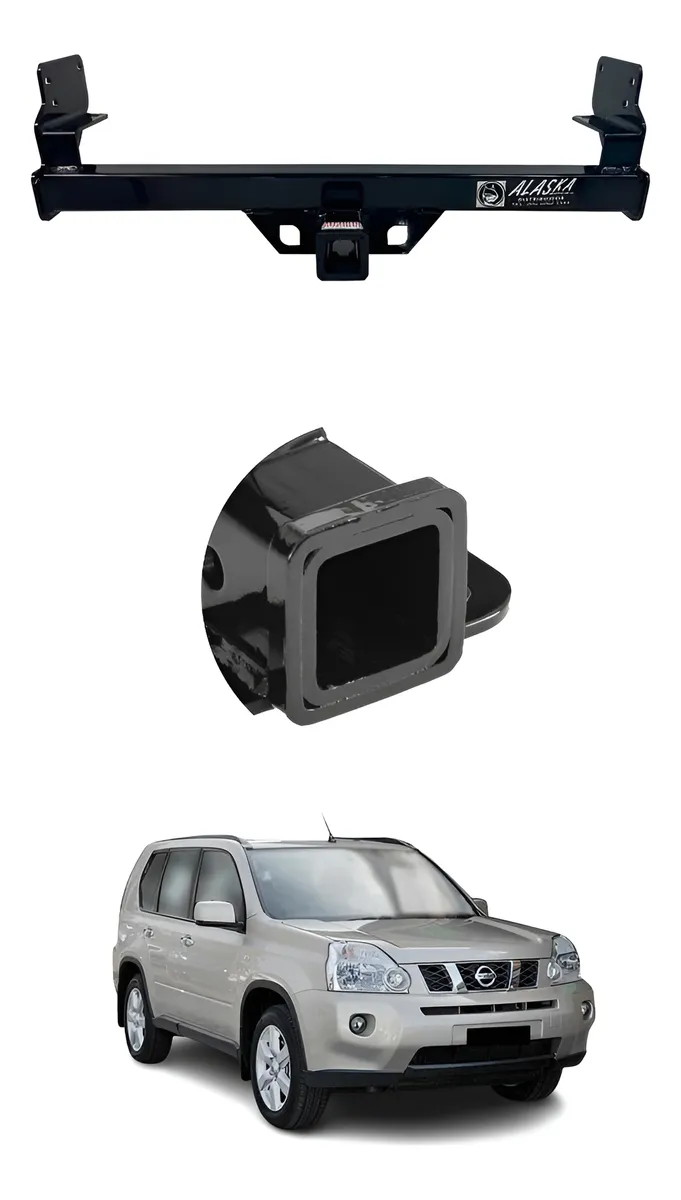 Tirón Jalón De Arrastre Nissan X-trail 2008-2014 Negro - Image 1