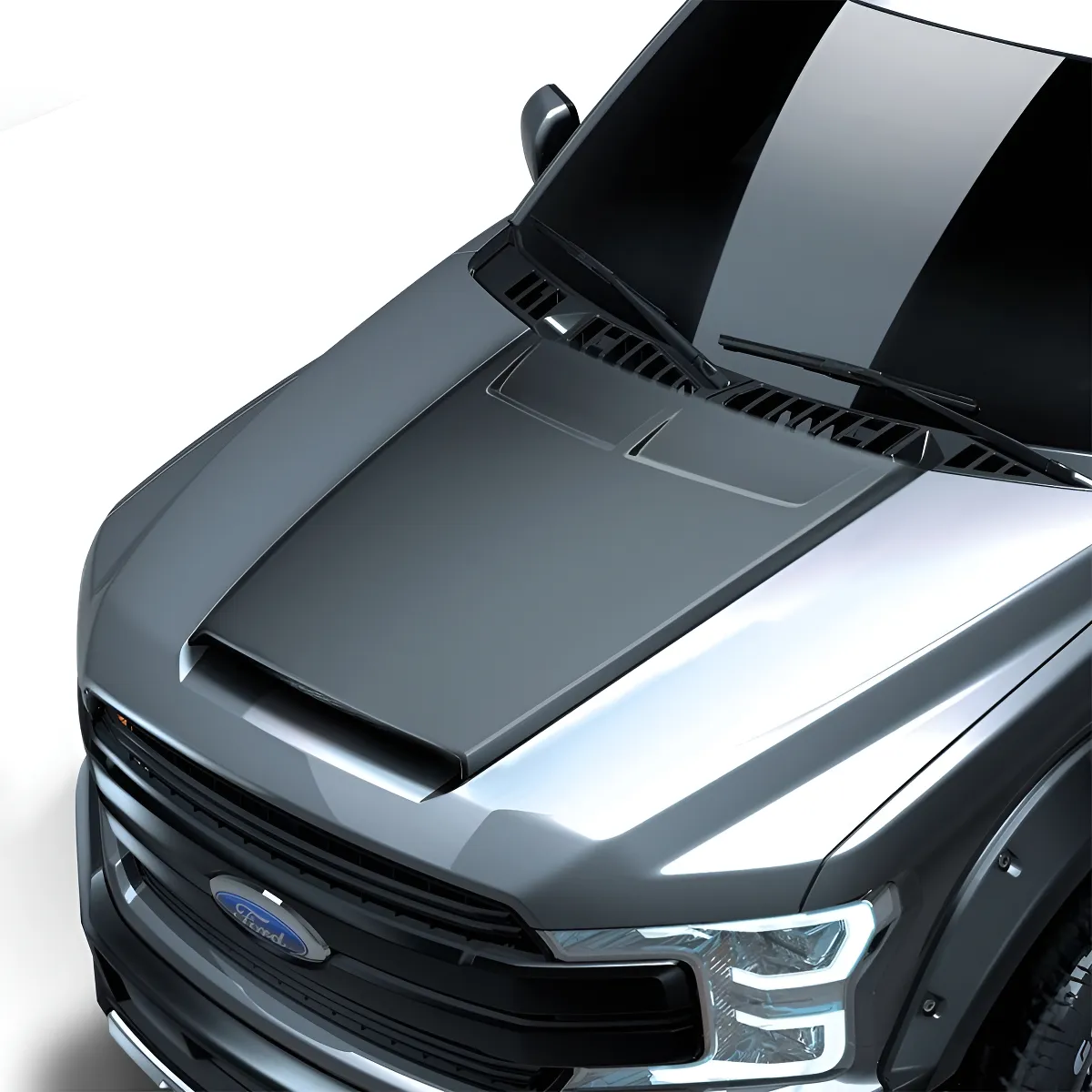 Toma De Aire De Cofre Y Bumper  Ford F150 Lobo 2015-2020 - Image 1