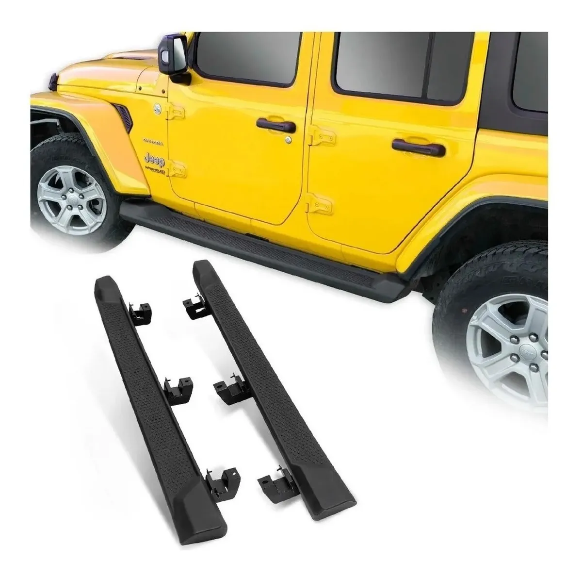 Estribos Tipo Original Jeep Wrangler Jl 2018-2021 4 Puertas - Image 1