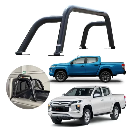 Roll Bar Bronco Sport Mitsubishi L200 2016-2020 Negro