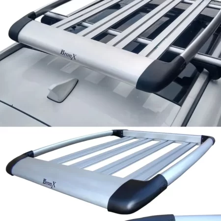 Canastilla Portaequipaje Chica Bronx Aluminio 98cm X 127cm