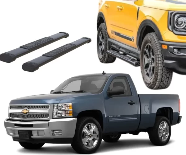 Estribos Bronx Chevrolet Silverado Cabina Sencilla 2009-2013