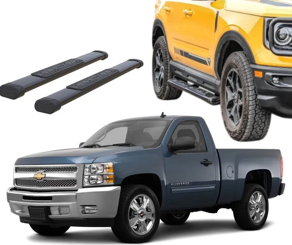 Estribos Bronx Chevrolet Silverado Cabina Sencilla 2009-2013 - Image 1