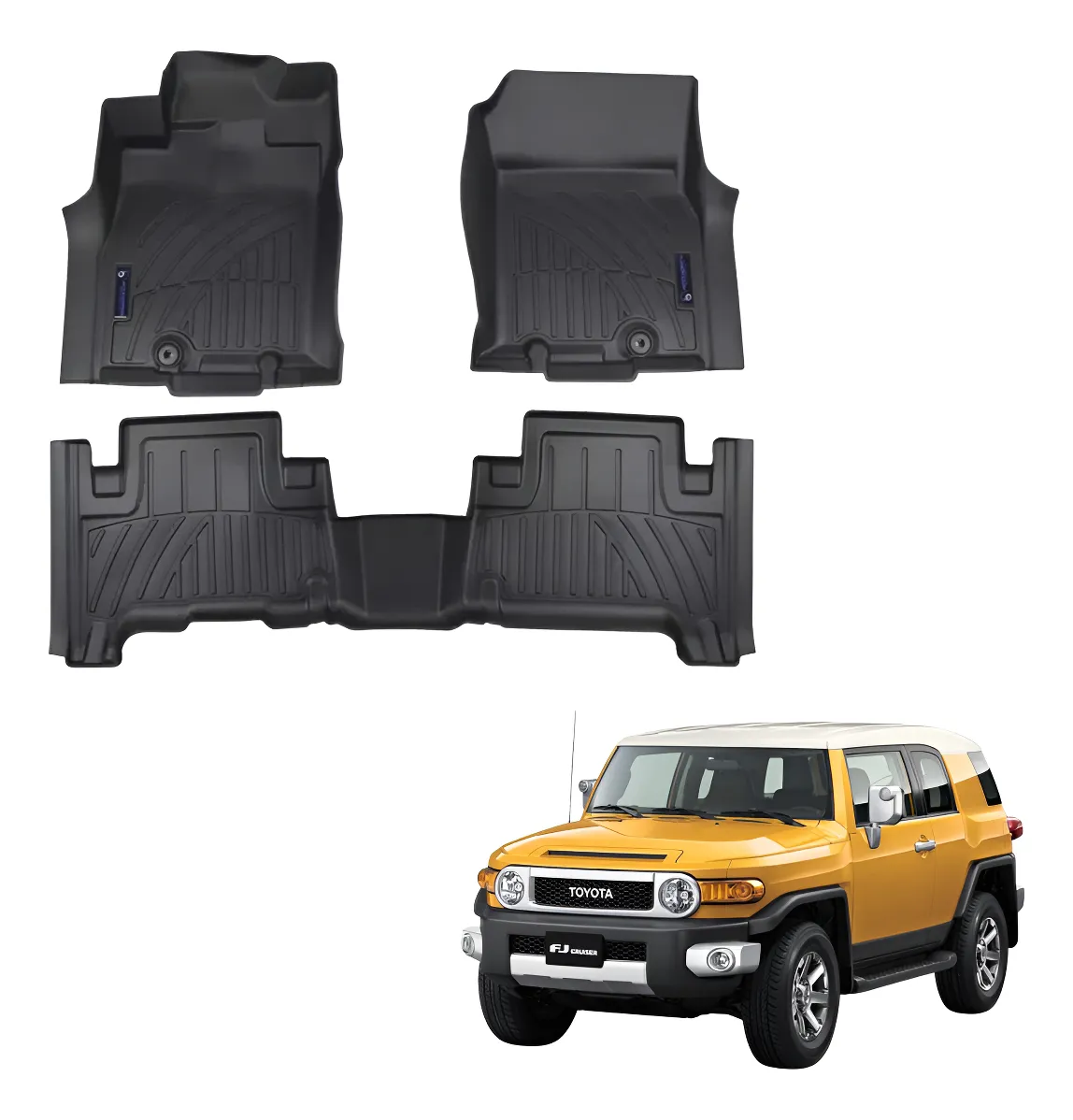 Juego De Tapetes Bandeja Para Toyota Fjcruiser 2013 2020 - Image 1