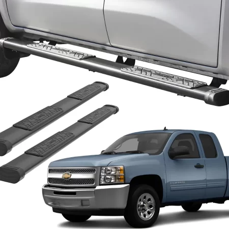 Estribos Bronx Silverado Cheyenne 2007 - 2013 Doble Cabina