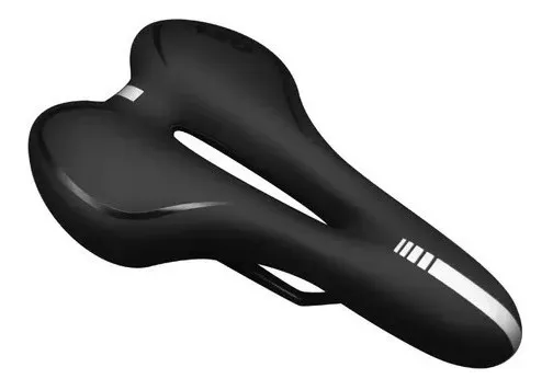 Asiento Cómodo De Bicicleta Con Cojín Suave