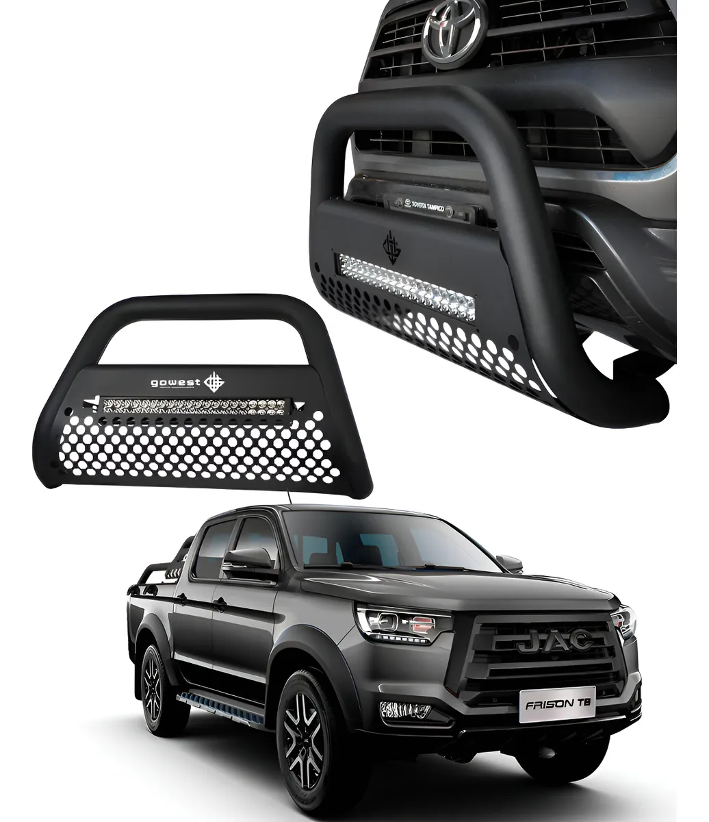 Bumper Trasero Mitsubishi L200 2020 - 2023 Defensa Bronx - Image 1