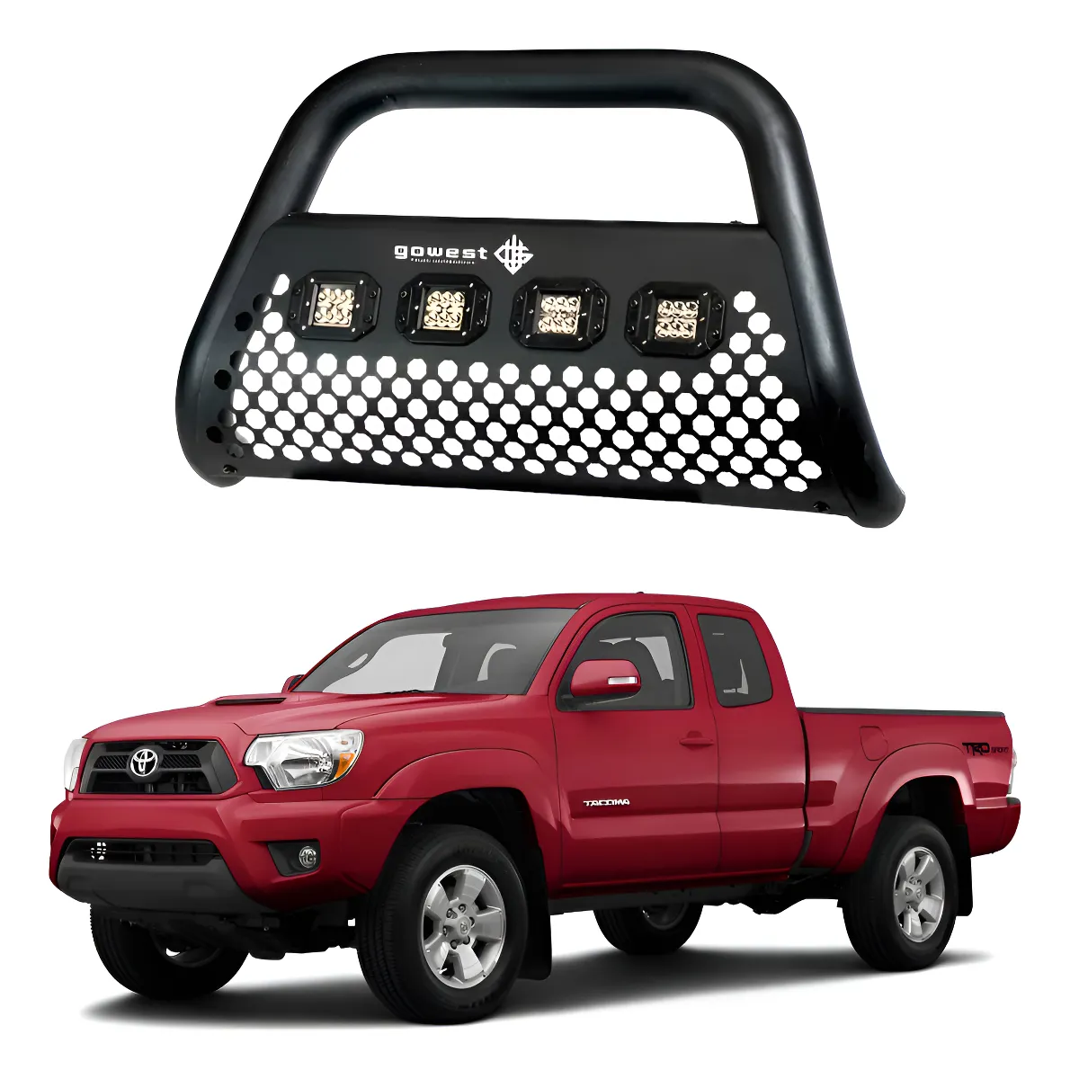 Tumba Burros Ultra Bar Ford Ranger 1998-2009 4 Focos - Image 1
