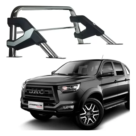 Roll Bar Elite Acero Inoxidable Jac Frison T8 2020 - 2024