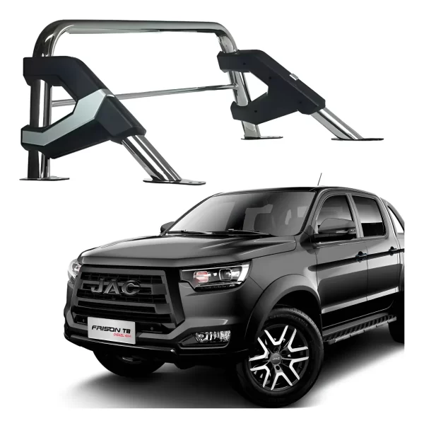 Roll Bar Elite Acero Inoxidable Jac Frison T8 2020 - 2024