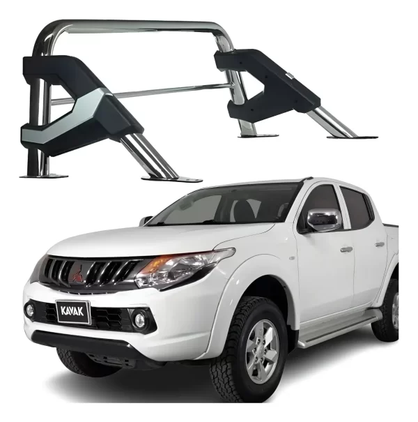 Roll Bar Elite Acero Inoxidable Mitsubishi L200 2008 - 2015