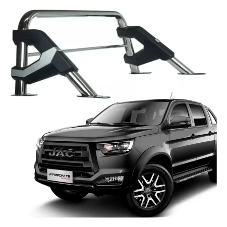 Roll Bar Elite Acero Inoxidable Jac Frison T8 2020 - 2024