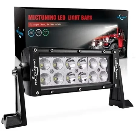 Barra Led 7.5  Para Rzr Jeep Defensas Burreras Roll Bar Hq