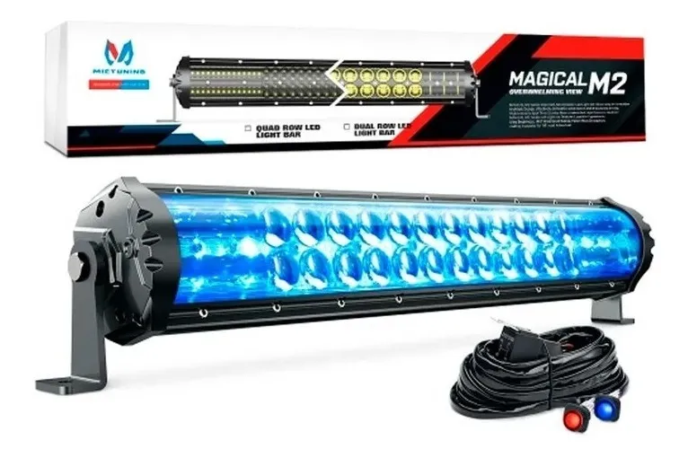 Barra De Luz Led 22 PuLG Mictuning Jeep Rzr Can Am Universal - Image 1