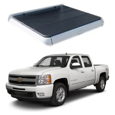 Tapa Cubre Batea Hard 3 Fold Chevrolet Silverado 2007 - 2013