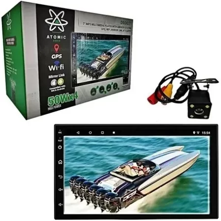 Estereo Atomic Droid7 Android Wifi Bt & Apps