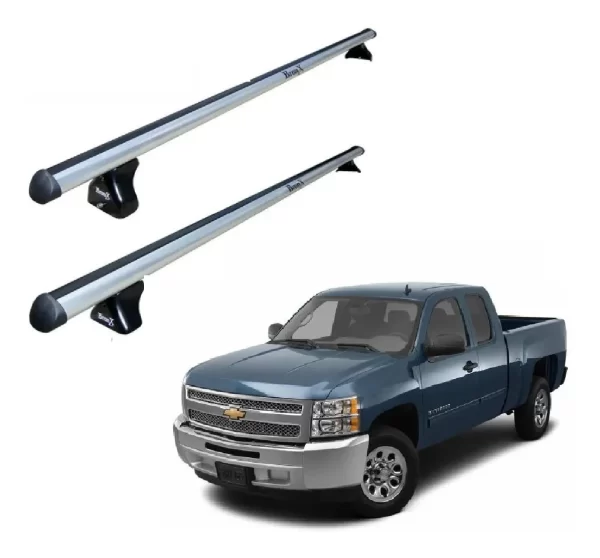 Barras Portaequipaje Aluminio Chevrolet Silverado 1999-2012