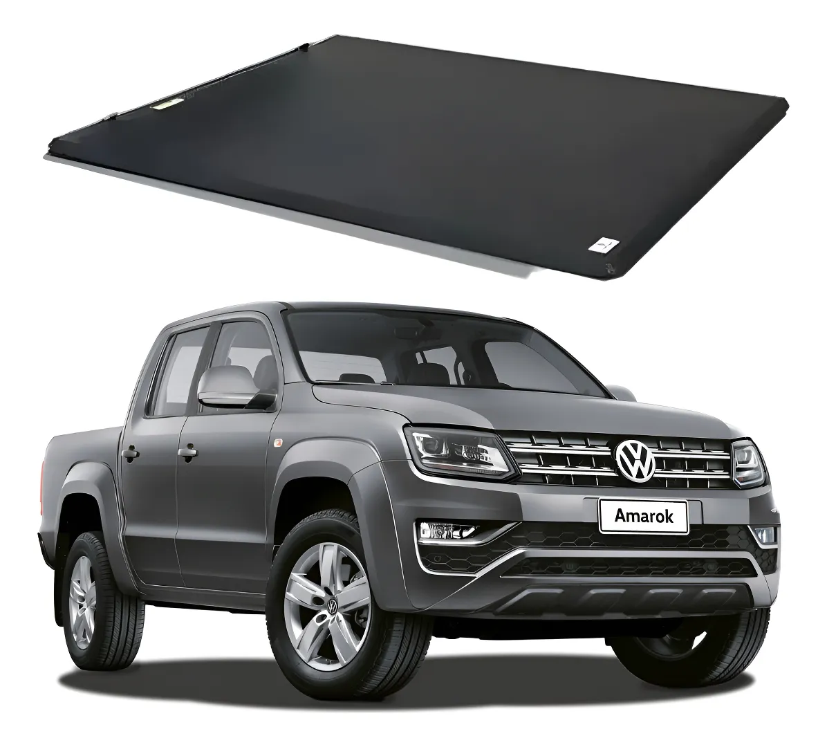 Tapa Cubre Batea Lona Tri Fold Volkswagen Amarok 2010 - 2022 - Image 1