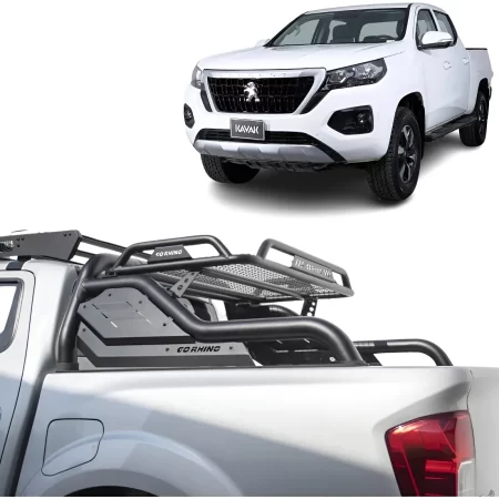 Roll Bar Cargo Canastilla Peugeot Landtrek 2021 2022 Gorhino