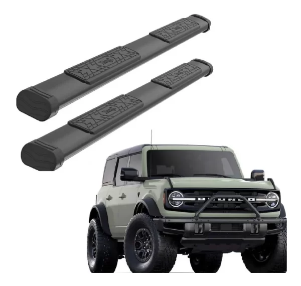 Estribos Bronx Ford Bronco 2021 Cuatro Puertas Negros