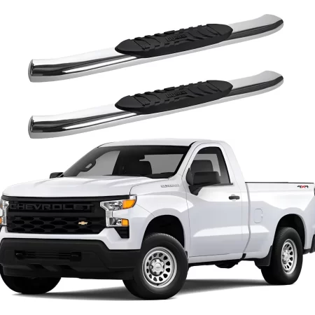 Estribos Widesider Inoxidables Para Silverado 2019 - 2023