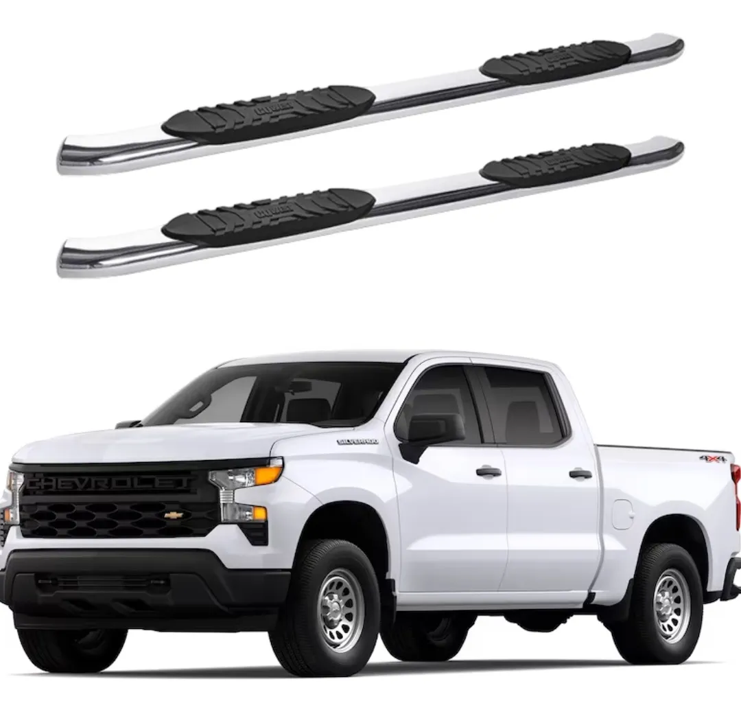 Estribos Widesider Inox Para Chevrolet Silverado 2019 - 2023 - Image 1